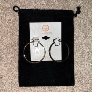 Giani Bernini Silver Hoop Earrings ✨